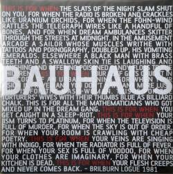 Bauhaus : This Is For When...